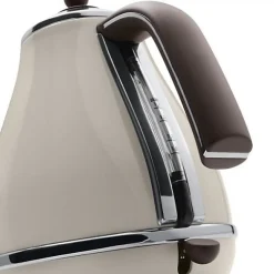 Bouilloire Electrique Icona Vintage - DELONGHI - KBOV 2001.BG - 1.7 L - Résistance cachée en inox