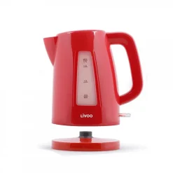 Bouilloire electrique Livoo DOD184R, capacité 1.7L, Puissance 2200W, Filtre anticalcaire amovible