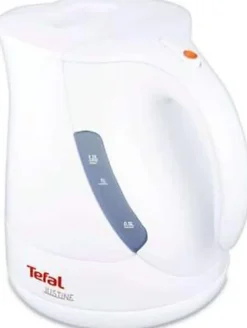 Bouilloire électrique 1,2 L blanche avec arrêt automatique