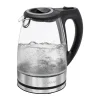 Bouilloire électrique en verre 1,5L 2200W Bomann WKS 6032 G CB