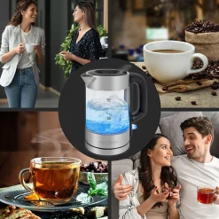 Bouilloire électrique en verre 0,5L Proficook PC-WKS1228G