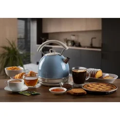 Bouilloire électrique 1,7L Acier BLEU vintage ARIETE