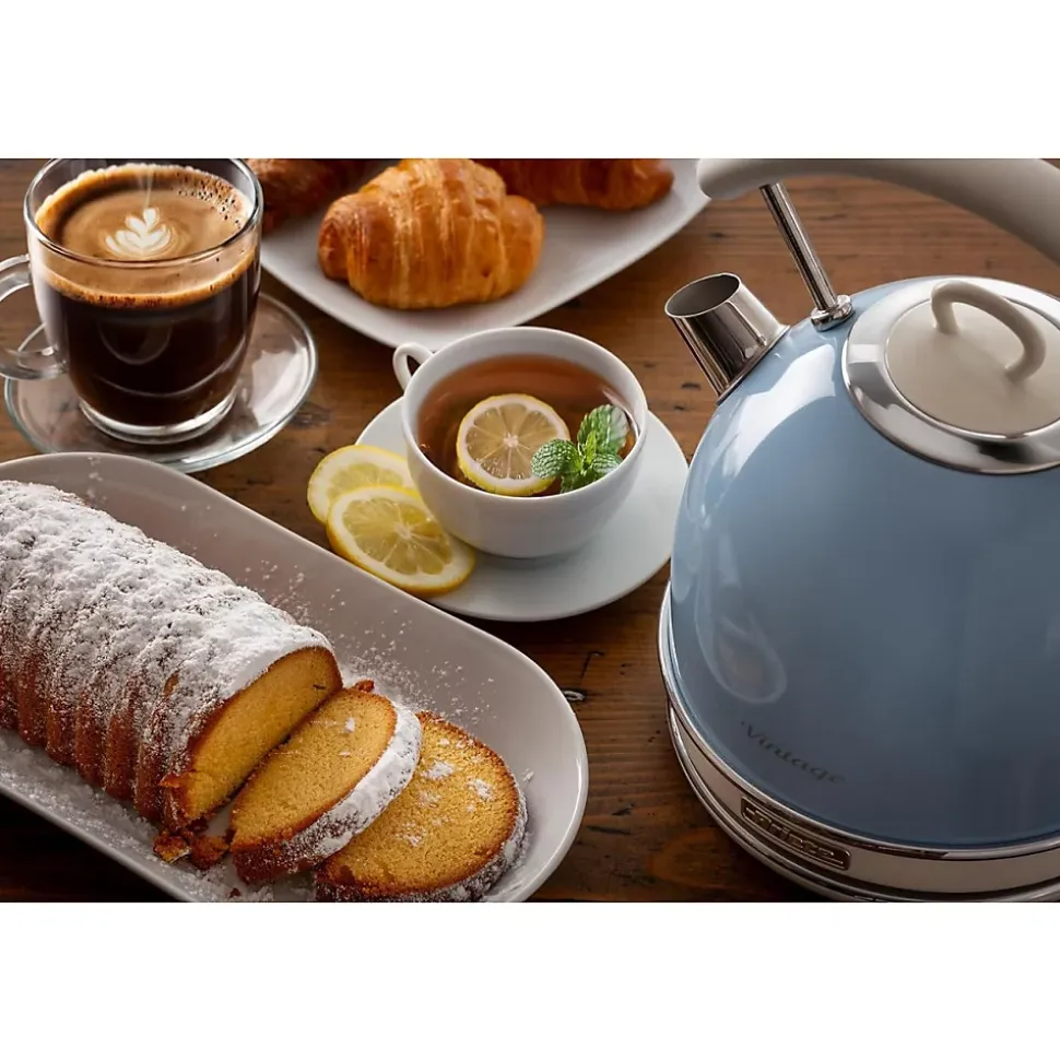 Bouilloire électrique 1,7L Acier BLEU vintage ARIETE