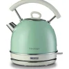 Bouilloire électrique 1,7L Acier Vert vintage ARIETE