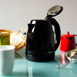 Bouilloire électrique 1.8L inox sans fil Noir Hagen HA5525-BLK