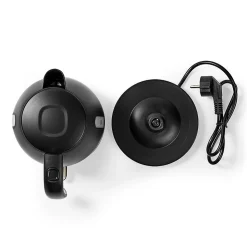 Bouilloire Électrique 1L Plastique Noir 2150W Protection contre l'ébullition NEDIS