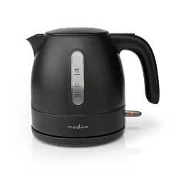 Bouilloire Électrique 1L Plastique Noir 2150W Protection contre l'ébullition NEDIS