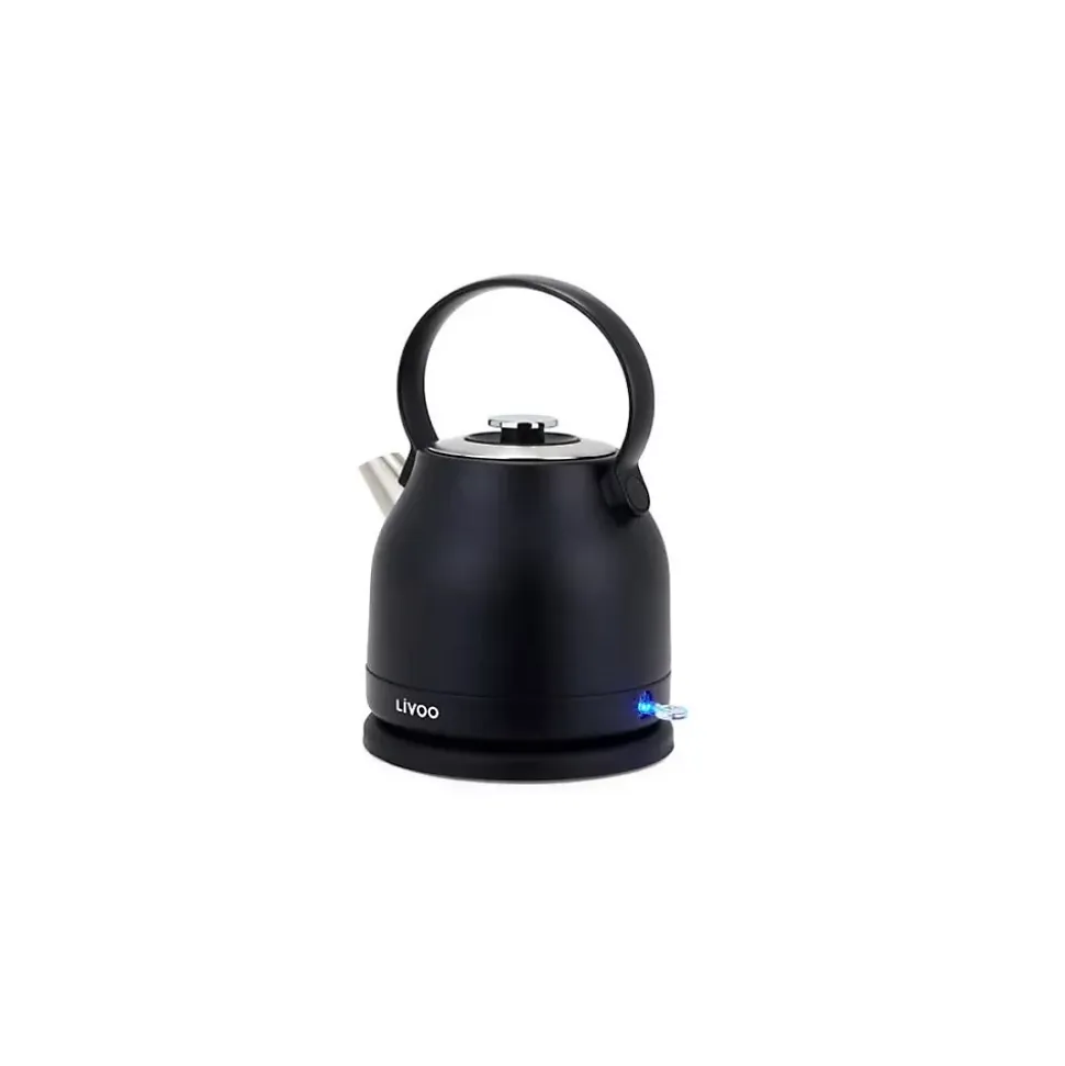 Bouilloire électrique 1.5l 2200w noir Livoo DOD202N