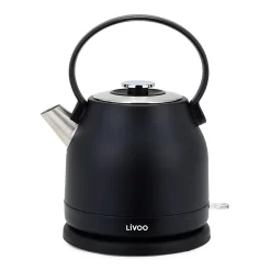 Bouilloire électrique 1.5l 2200w noir Livoo DOD202N