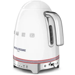 Bouilloire électrique 1.7l 2400w blanc Smeg KLF04IDFEU