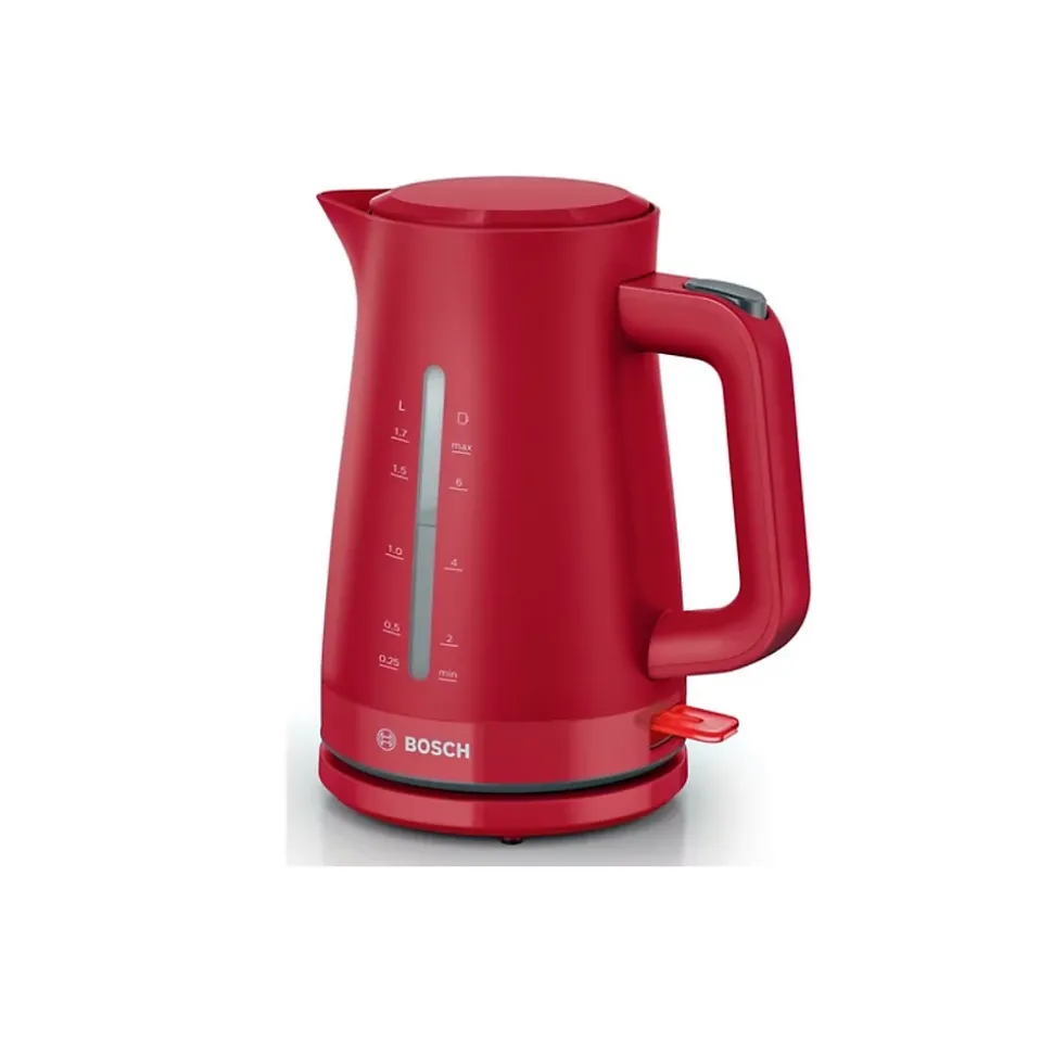 Bouilloire électrique 1.7l 2400w rouge Bosch TWK3M124 mymoment