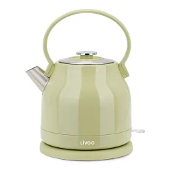 Bouilloire électrique 1.5l 2200w vert/gris Livoo DOD202M