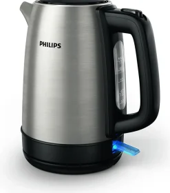 Bouilloire électrique Philips 1,7 L acier inoxydable