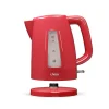 Bouilloire électrique sans fil 1.7 L rouge