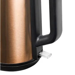 Bouilloire sans fil 1.7l 2200w Bestron AWK1000CO copper collection
