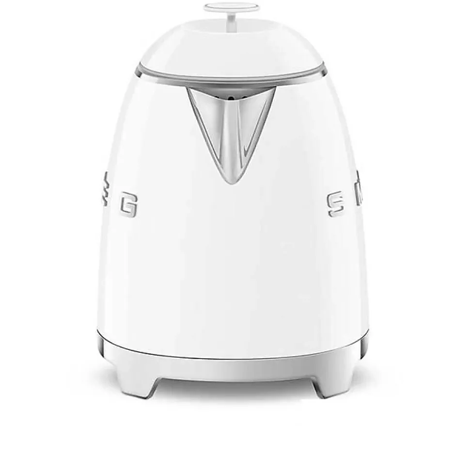 Bouilloire sans fil 0.8l 1400w blanc Smeg KLF05WHEU années 50