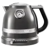Bouilloire sans fil 1.5l 2400w gris étain Kitchenaid 5KEK1522 EMS artisan
