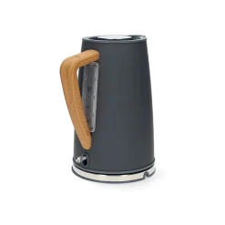 Bouilloire sans fil 1.7l 2200w gris Nedis KAWK510EGY