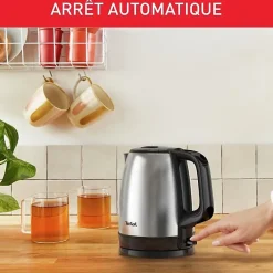 Bouilloire sans fil 1.7l 2400w inox Tefal KI150D10
