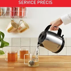 Bouilloire sans fil 1.7l 2400w inox Tefal KI150D10
