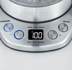 Bouilloire sans fil 1l 2200w température réglable Severin WK3473