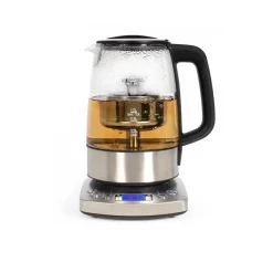 Bouilloire sans fil 1.7l 2000w verre/gris Livoo DOD209