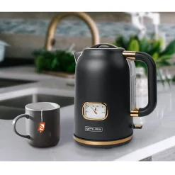 Bouilloire sans fil MUSE MS-030 BC - indicateur de température de l'eau - 2200W - Filtre amovible et lavable - Capacité de 1.7L