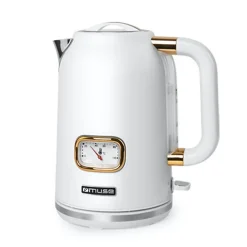 Bouilloire sans fil MUSE MS-030 W - indicateur de température de l'eau - 2200W - Filtre amovible et lavable - Capacité de 1.7L