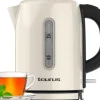 Bouilloire Taurus 1 L 2400W inox crème sans fil