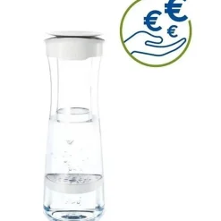 Bouteille et carafe filtrante Brita Bouteille filtrante blanc graphite - 1 filtre MicroDisc inclus