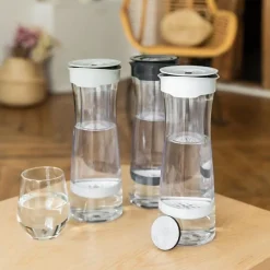 Bouteille filtrante BRITA - Fill & Serve Gris - Capacité 1,3L - 1 filtre MicroDisc inclus