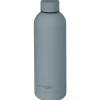 Bouteille, gourde isotherme chaud ou froid en acier inoxydable, réutilisable - 500 ml - Gris clair - Vivezen