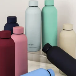 Bouteille, gourde isotherme chaud ou froid en acier inoxydable, réutilisable - 500 ml - Gris anthracite - Vivezen