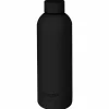 Bouteille, gourde isotherme chaud ou froid en acier inoxydable, réutilisable - 750 ml - Noir - Vivezen