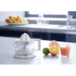 BRAUN CJ3000 Presse-agrumes - 20 W - 5 niveaux de contrôle de la pulpe - Blanc