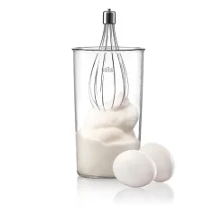 BRAUN Mixeur plongeant avec hachoir Omelette - MQ3025WH - Blanc et Bleu