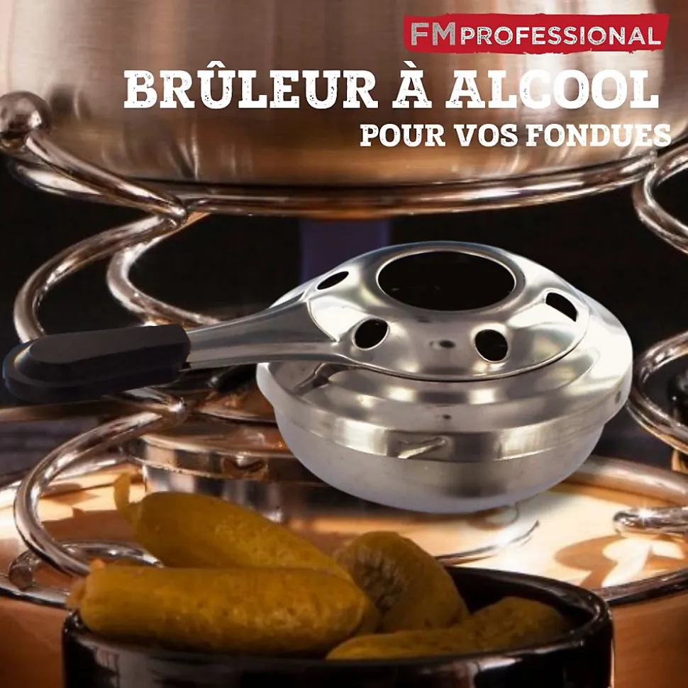 Brûleur alcool fondue savoyarde FM Professional