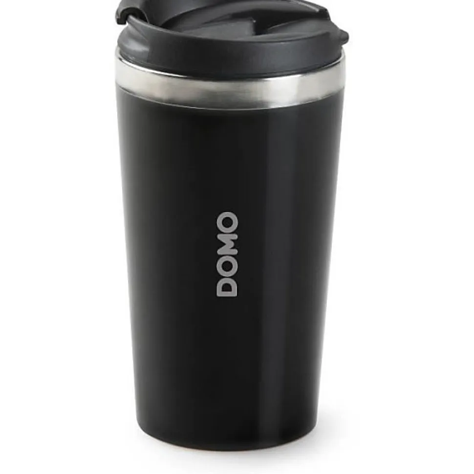 Cafetiere filtre - DOMO - DO733K - 900 W - 4 a 10 tasses - Ecran LCD - 3 intensités - Noir