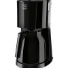 Cafetiere filtre MELITTA - Enjoy II Therm Noir 1017-06 - 1000W - AromaSelector - Systeme anti-gouttes