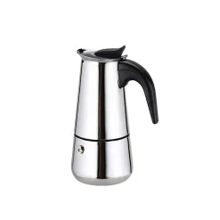 Cafetière Expresso en Acier Inoxydable 4 Tasses Eisenbach EB-400CM