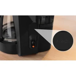 Cafetière Filtre - BOSCH - TKA2M113 MyMoment - Noire - Capacité 1,25L - verseuse verre - système anti-gouttes