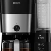 Cafetière filtre - PHILIPS - HD7888/01 - Grind & Brew avec broyeur - 1.25L - Métal