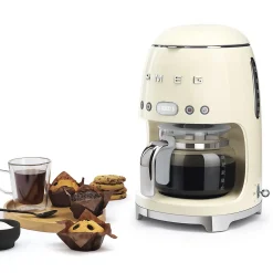 Cafetière filtre années 50 1,4 l crème