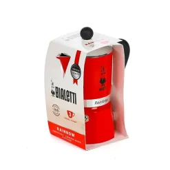 Cafetière italienne 3 tasses rouge Bialetti 0009132/0004942 moka express color
