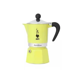 Cafetière italienne 6 tasses jaune pastel Bialetti 0006538 rainbow