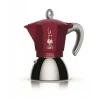Cafetière italienne 6 tasses rouge Bialetti 0006946 moka induction