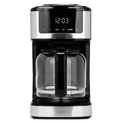 Cafetière électrique inox programmable 12-15 tasses