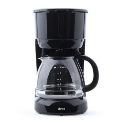 Cafetière électrique noire 6 tasses