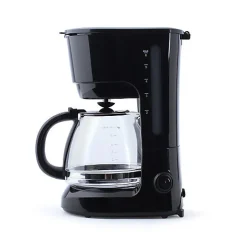 Cafetière électrique noire 6 tasses