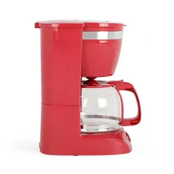 Cafetière électrique rouge 10-12 tasses